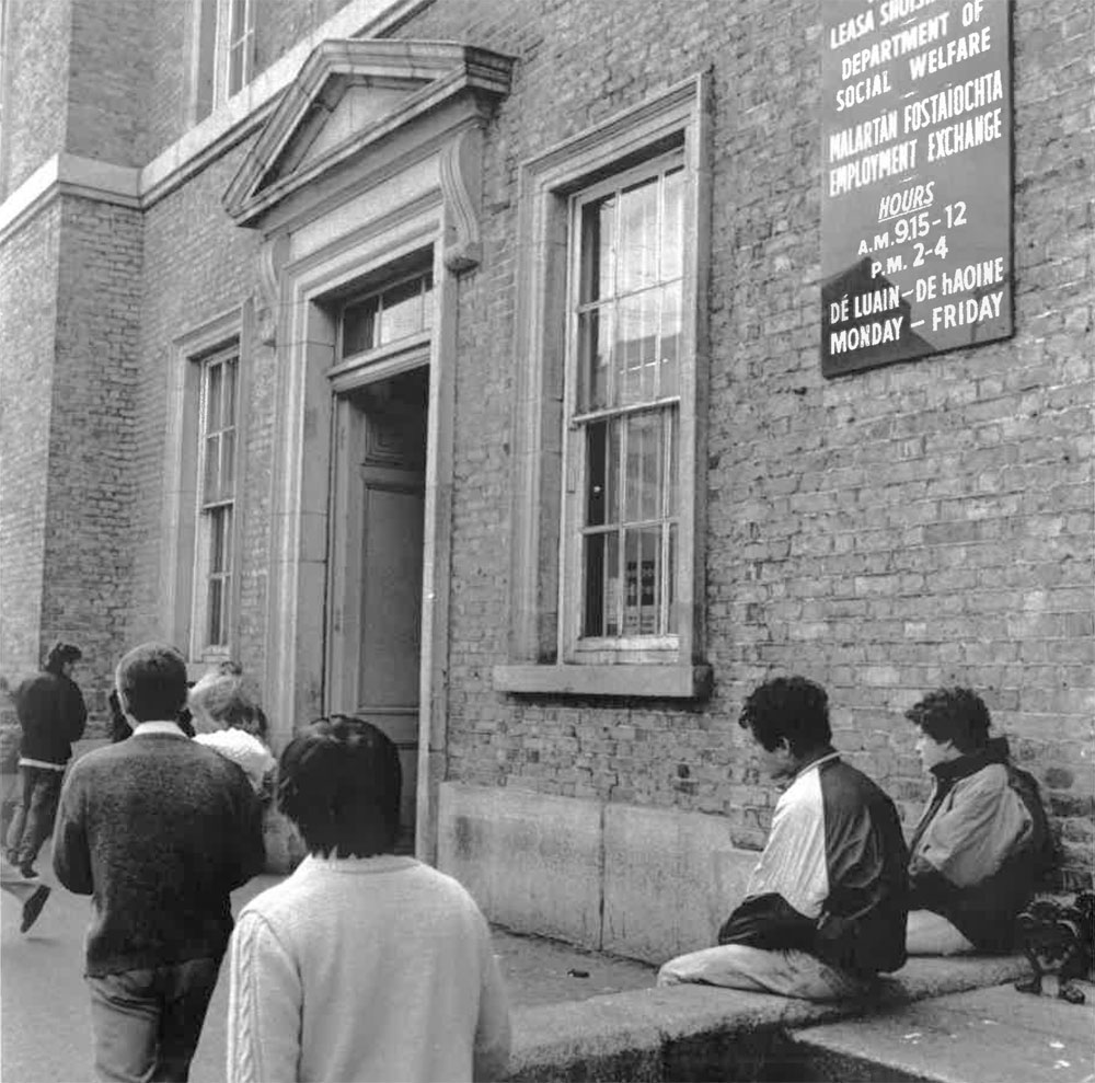 Dublin Labour Exchange Office 1980s