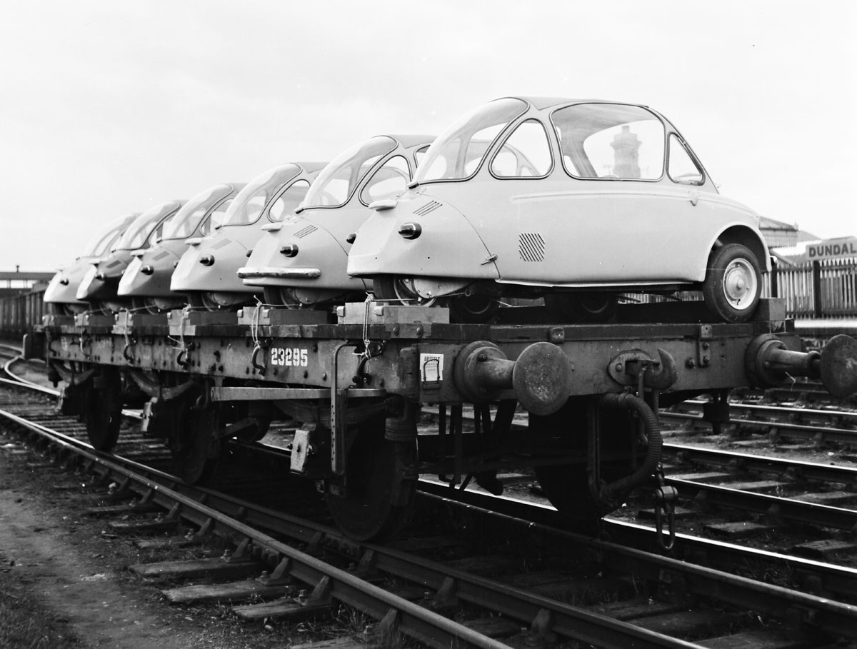 Heinkel cars, designed in Germany, were built in the GNR Works in Dundalk between 1956 and 1958