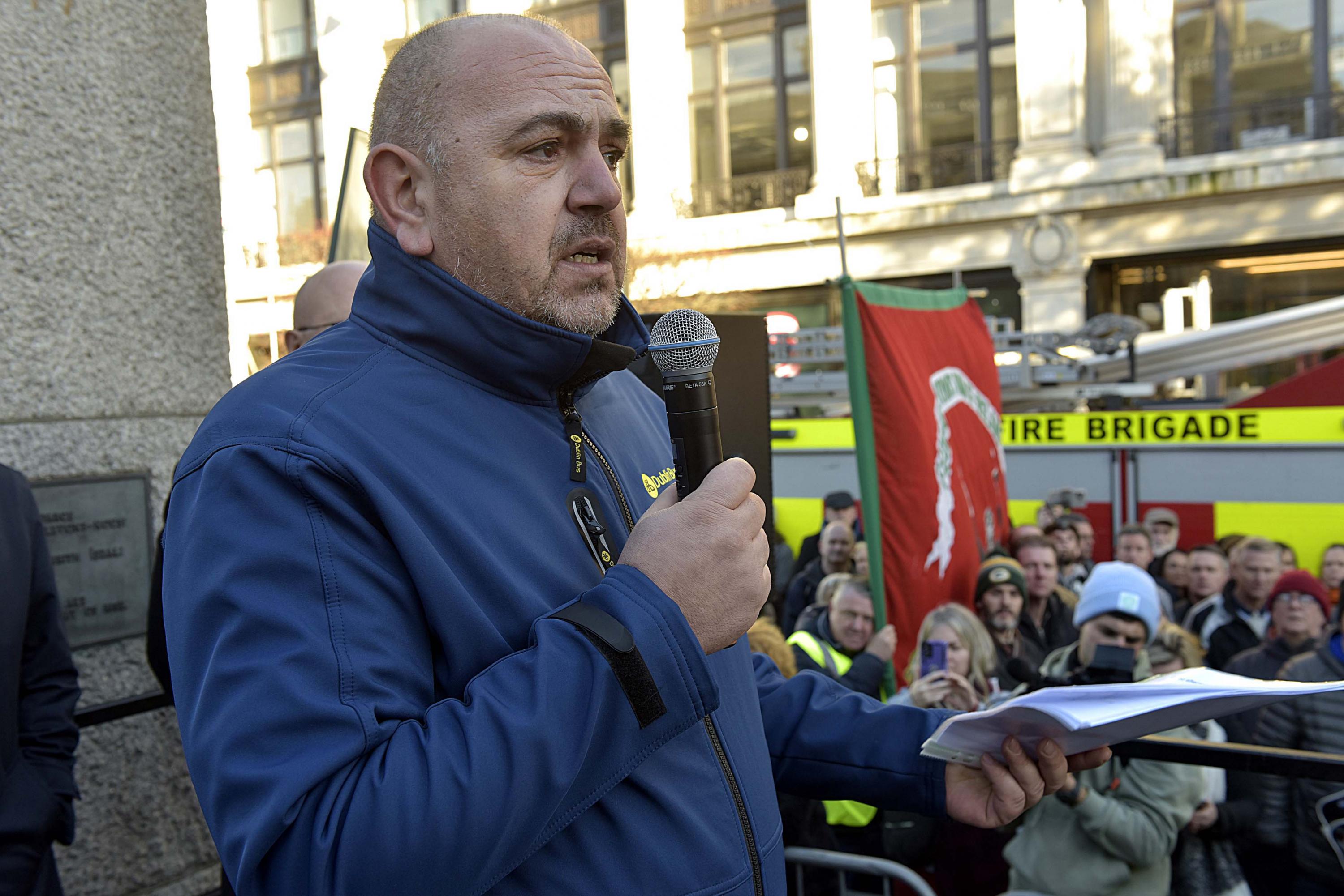 Dublin Bus Driver Christian Tei