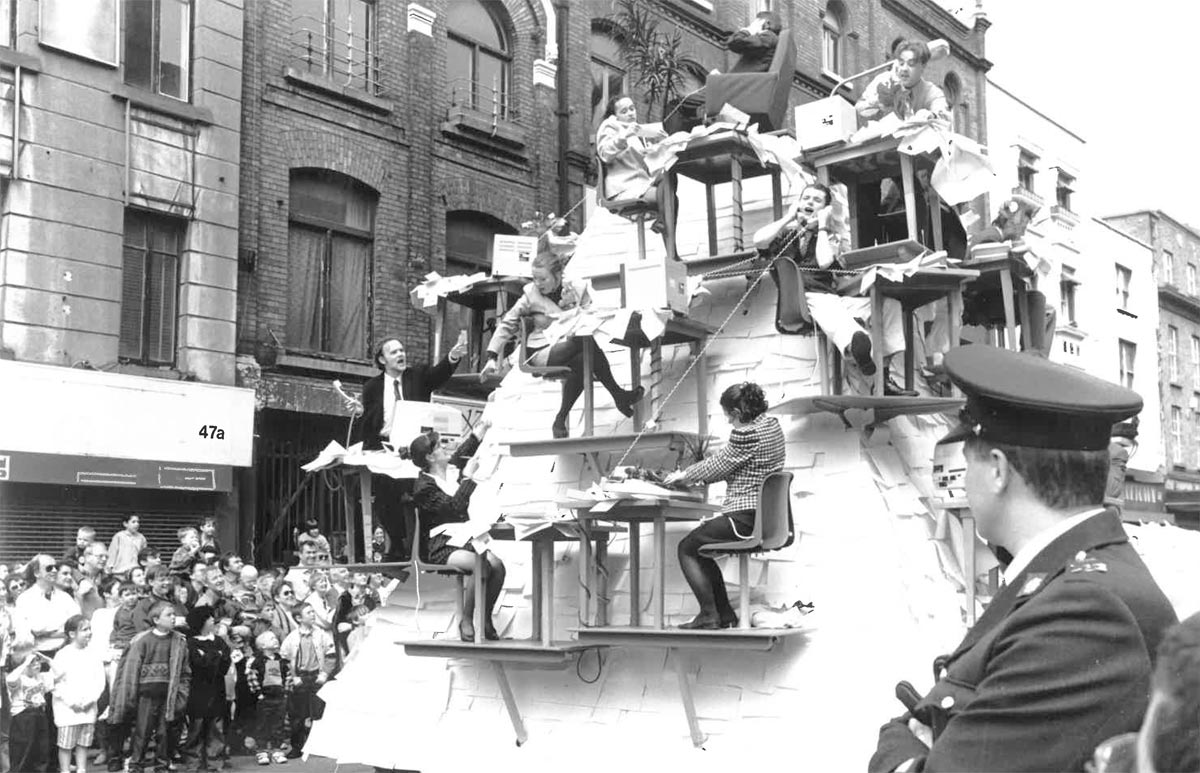 May Day parade in Dublin