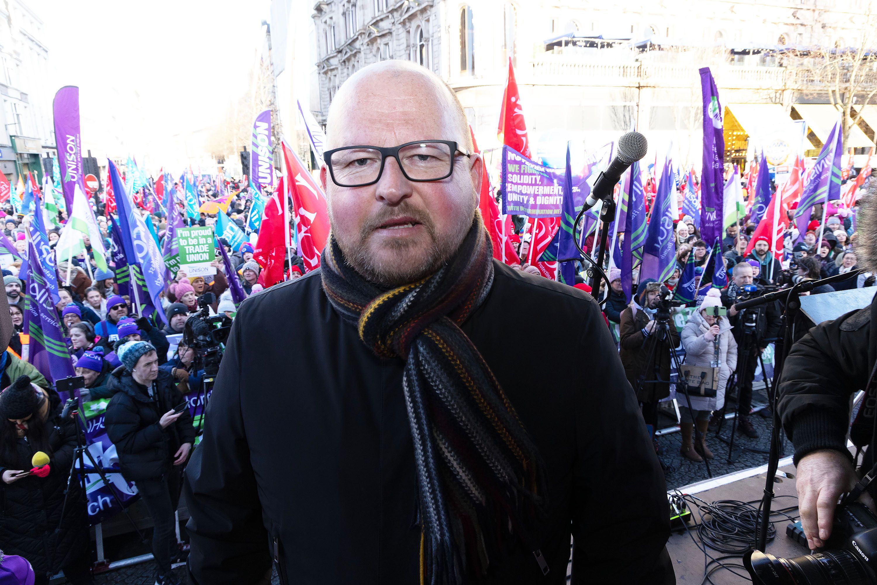 Owen Reidy NI Strike