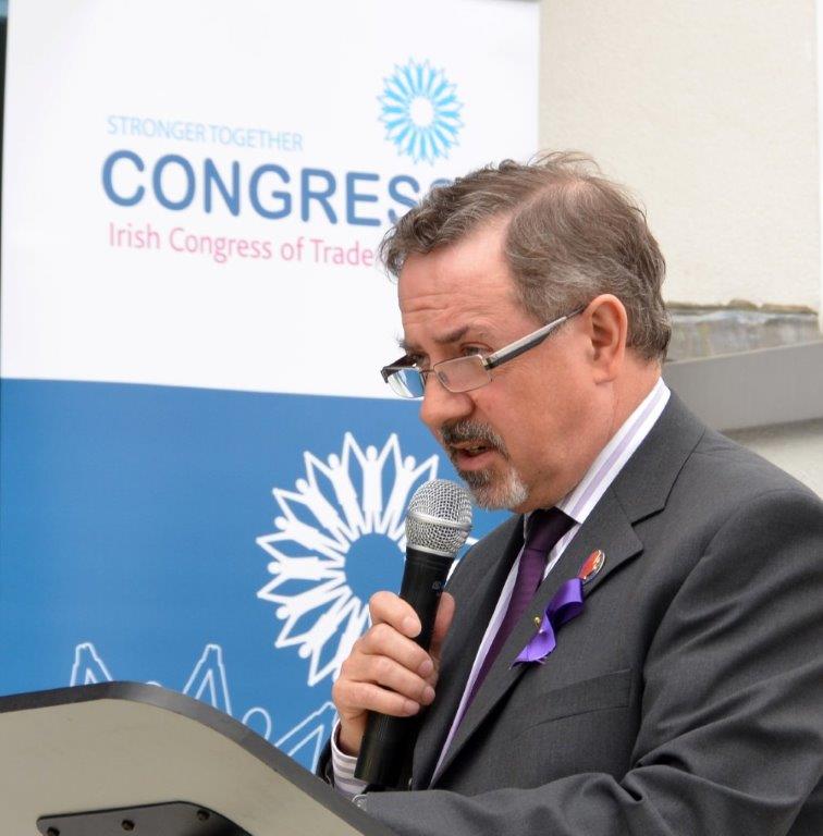 Sylvester Cronin of SIPTU, Workers' Group Board member of EU-OSHA
