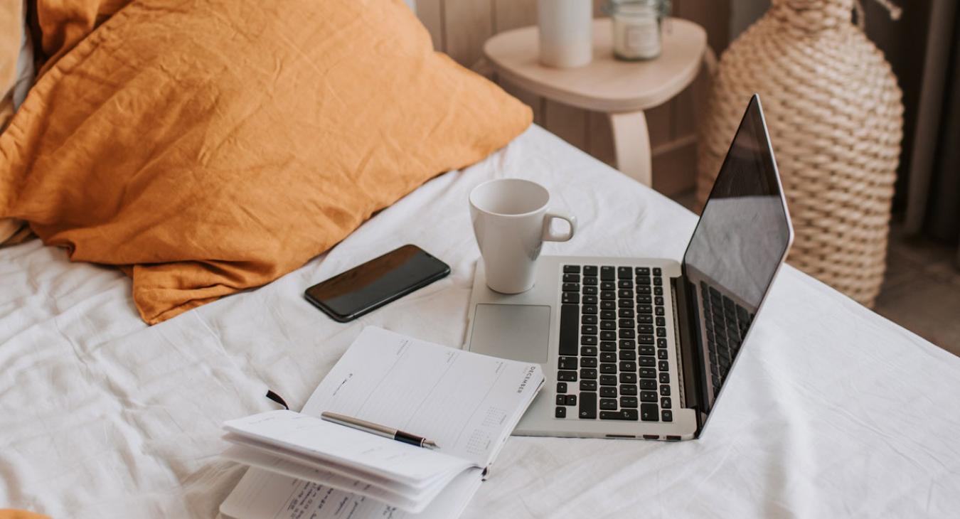 Coffee and working from home
