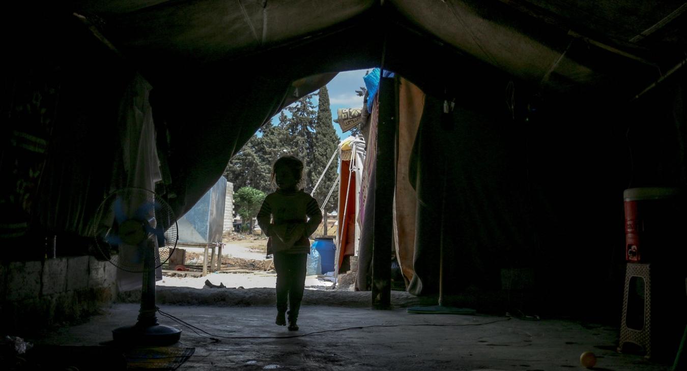 Refugee child
