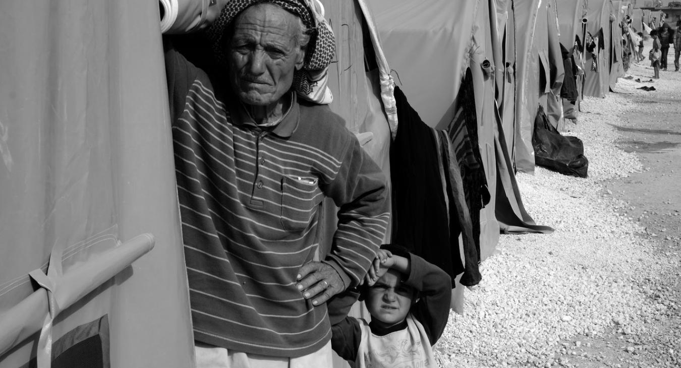 Refugees camp