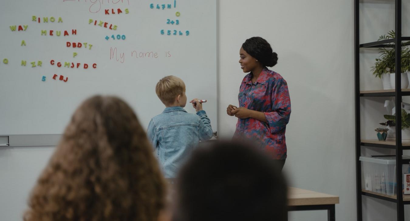 Teacher classroom