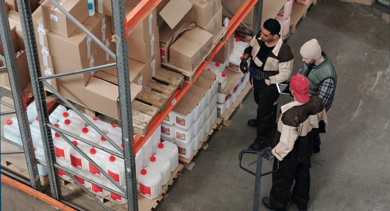Warehouse goods storage industry