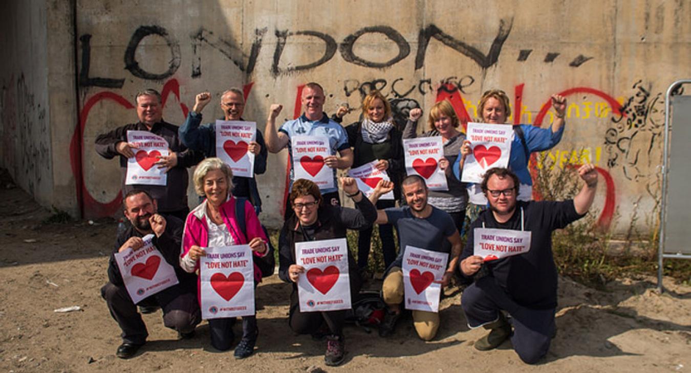 Congress Global Solidarity Committee refugee camps in Calais