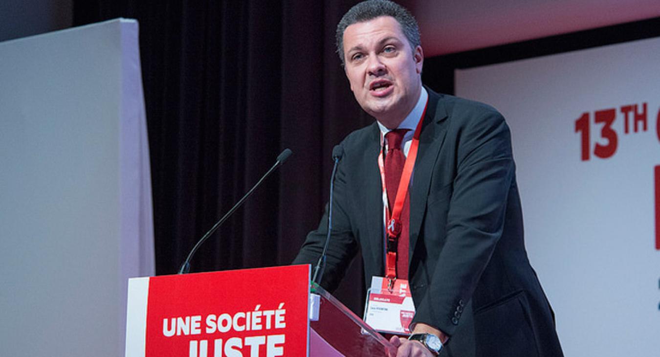 ETUC General Secretary Luca Visentini