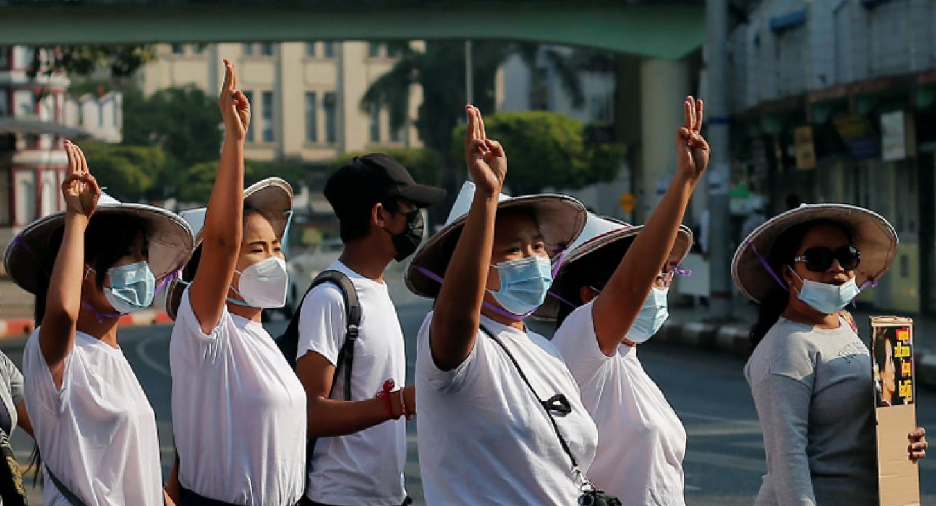 Myanmar protests