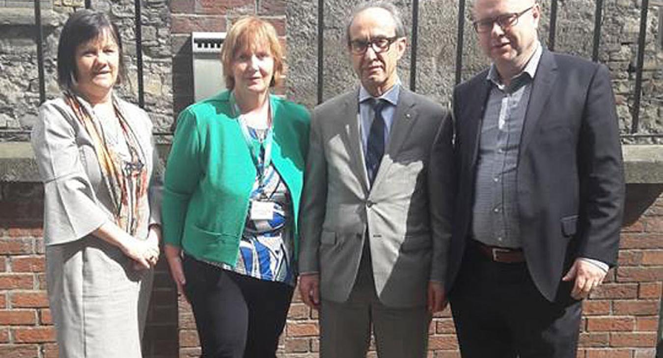 Palestinian ambassador Ahmad Abdelrazek