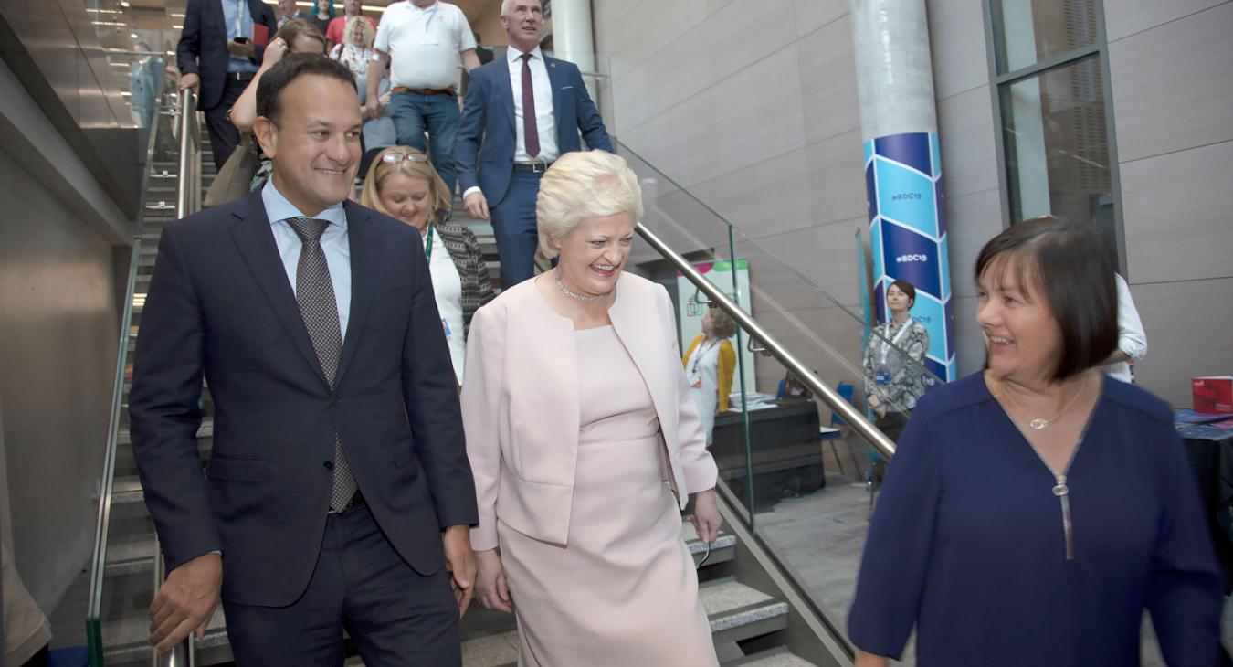 Sheila Nuna Patricia King Leo Varadkar