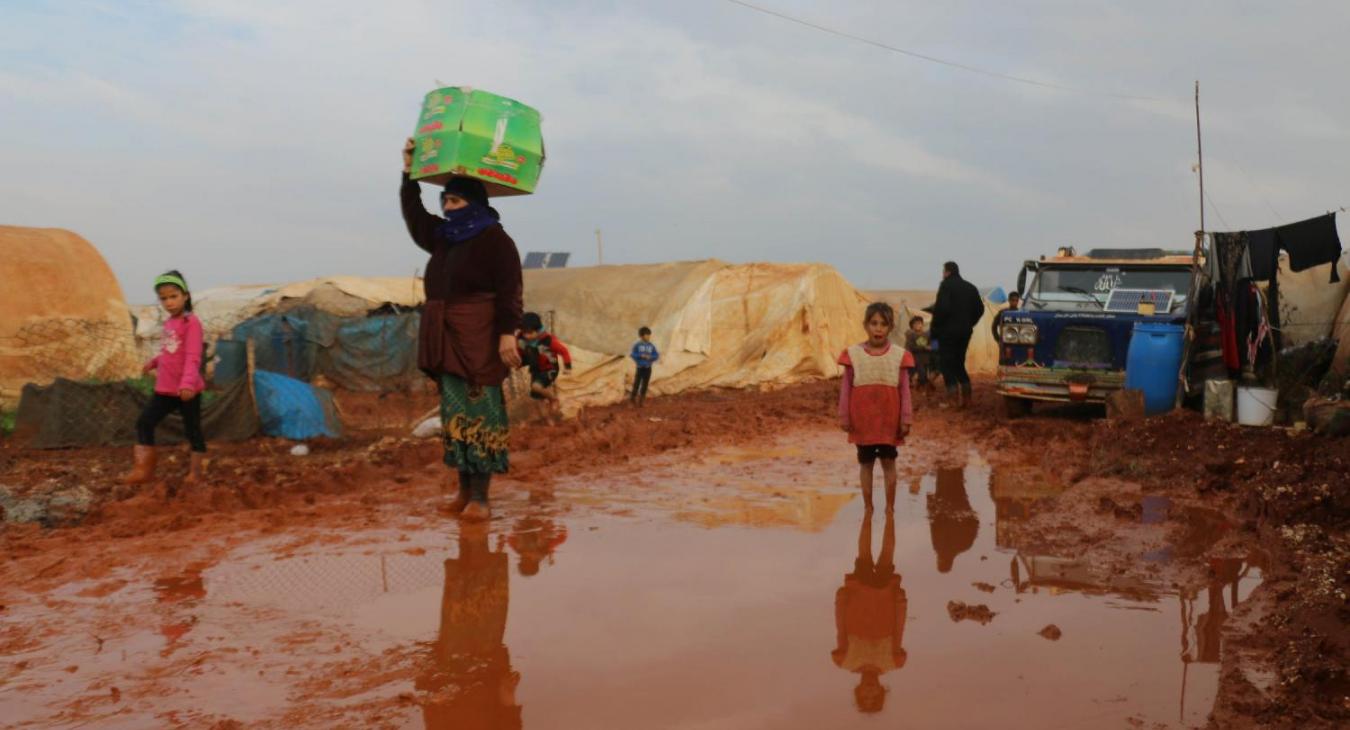 Refugee camp