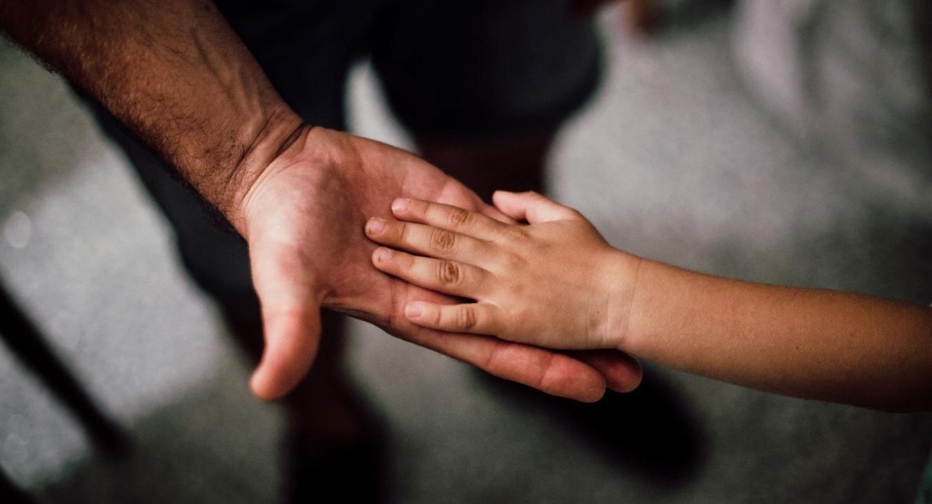 children hands
