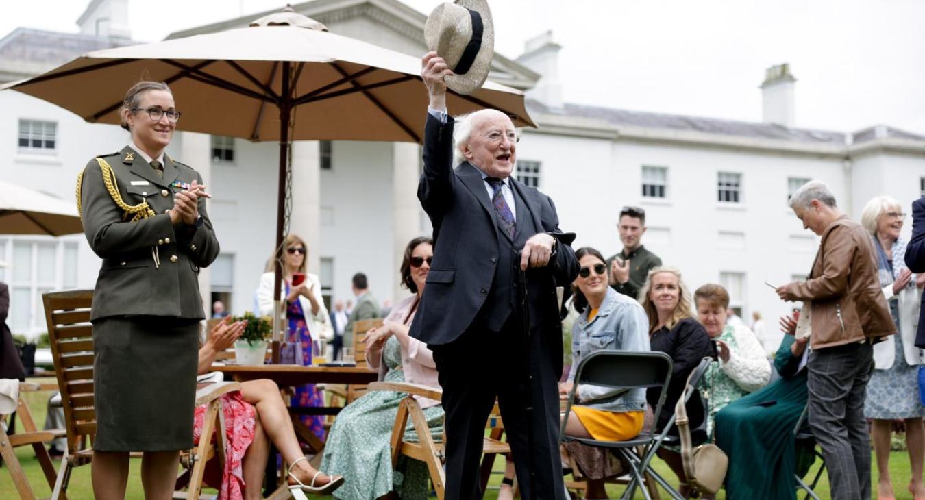 President garden party