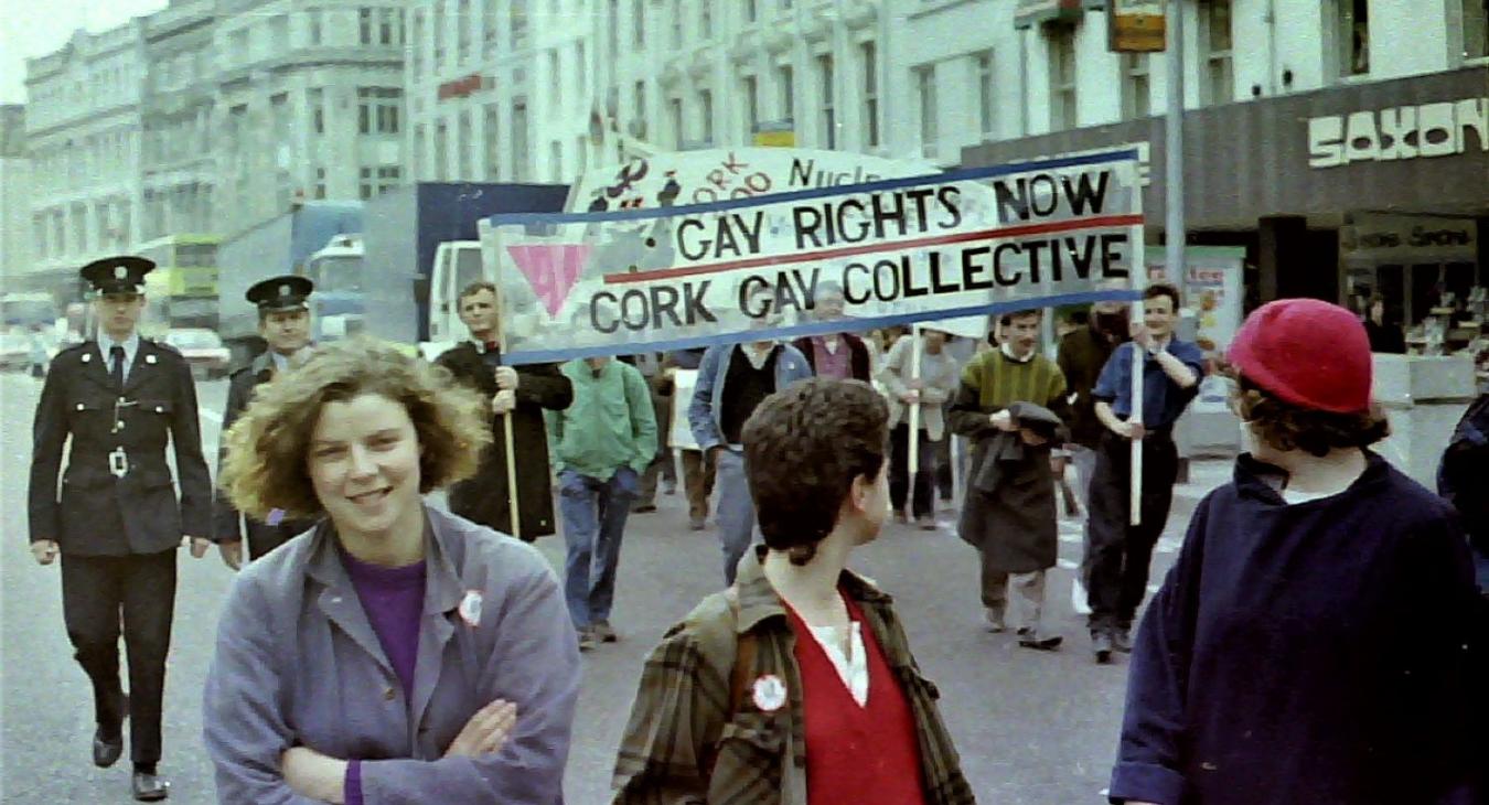 Cork gay demo 1980's 