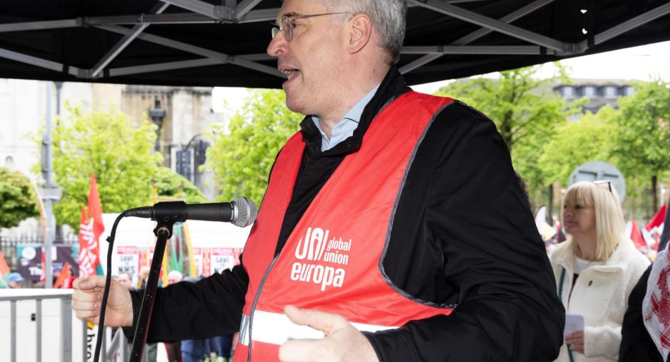 Oliver Roethig, Regional Secretary UNI Europa