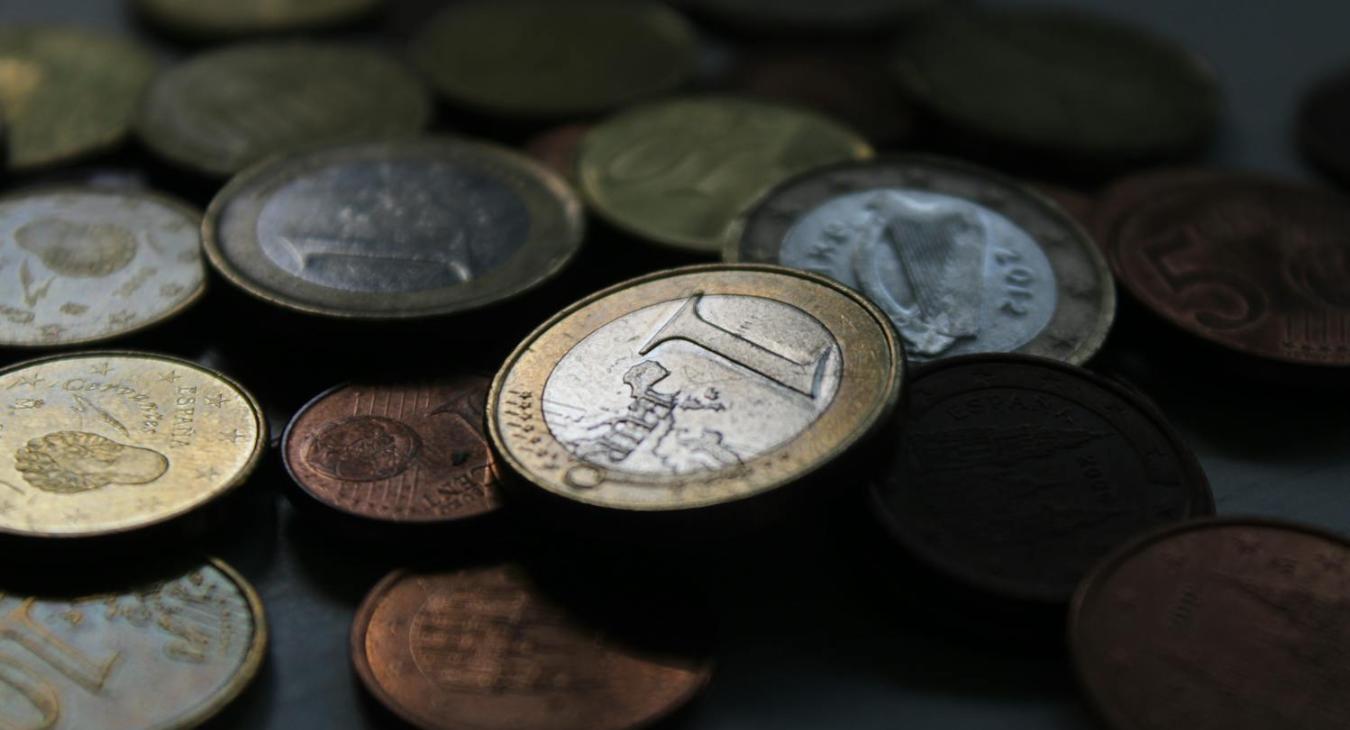 Euro coins