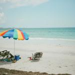Beach scene